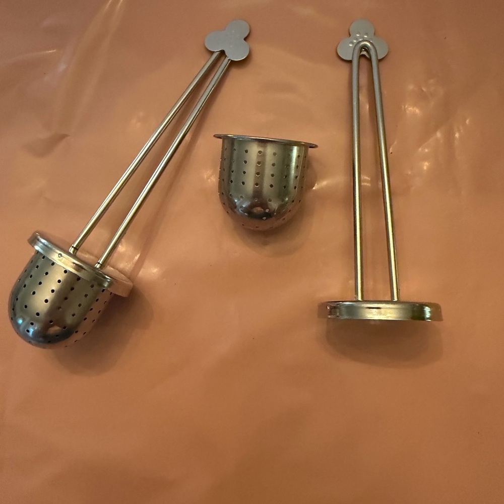Silver Tea Infuser Set - Picture 2 of 8